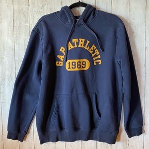 GAP men’s hoodie.  Navy blue.  Size large
